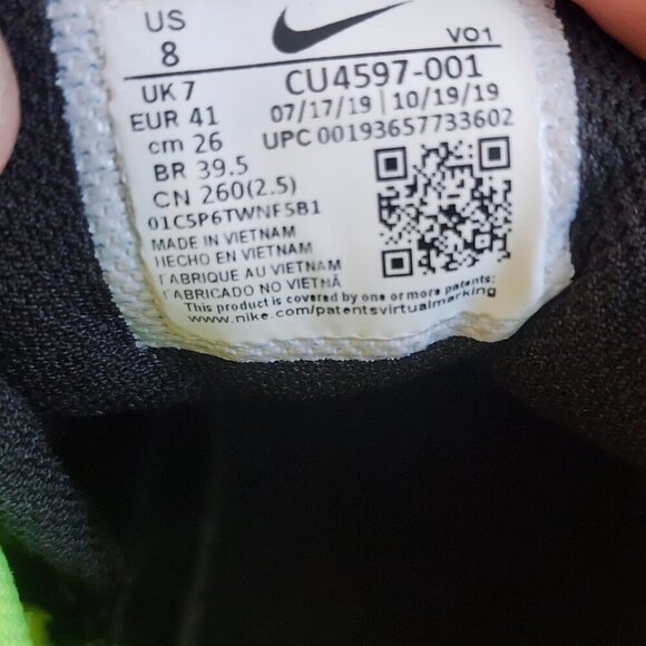 Nike Air Max Impact 2 Shoes Mens Size 8 Basketball CU4597-001 Sneakers